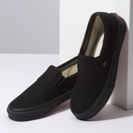 Vans Slip On Hitam Polos Pria Dan Wanita Sepatu Slip On Murah