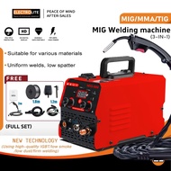 Mig-999 Welding Machine Mig Welding Set Mesin Welding Gasless MIG/MMA/TIG 3in1 Inverter IGBT Welder 