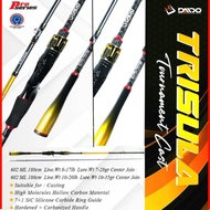 Fishing Rod Daido Trident Tournament 165 180 Carbon Solid Spinning