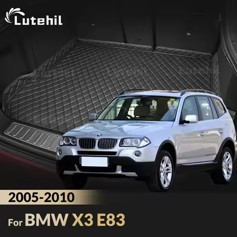 For BMW X3 E83 2005-2010 09 08 07 06 3D Car Trunk Mat Cargo Liner Carpet Interior Accessories Cover