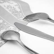 現貨 @ 派對餐具 銀色 刀叉勺 免洗餐具  一次性 塑膠  刀 叉 湯匙  西餐具 派對 宴會 露營
