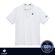 Le Coq Sportif เสื้อโปโล Helanca (โปโล ลำลอง ออกกำลังกาย กันแดด แห้งเร็ว T-shirt Sport)