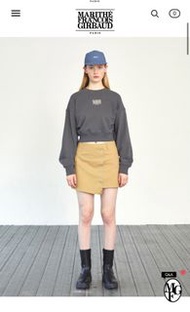 韓國MARITHE FRANCOIS GIRBAUD - NEW CLASSIC LOGO SWEATSHIRT Charcoal mfg 衛衣