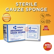 Gauze Pad Sterile (100’s), 4x4" INDO - Box INDOPLAS