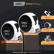 Deli Tape Measure/ Meter Length 3-5M ABS Accurate Manual Key H800XB