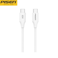 PISEN(CC-PD01/02) Type C to Type C fast charging cable PD100W / PD60W 1M TPE แกนลวดทองแดง