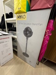 MYKO 10" Air Circulation Stand Fan