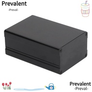 PREVALENT Aluminium Electric Box, Striped /Glossy Style Split Type Electric Box, Water Proof Black 4