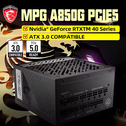 MSI Power Supply MPG A750GF Power Supply For PC 100-240 VAC