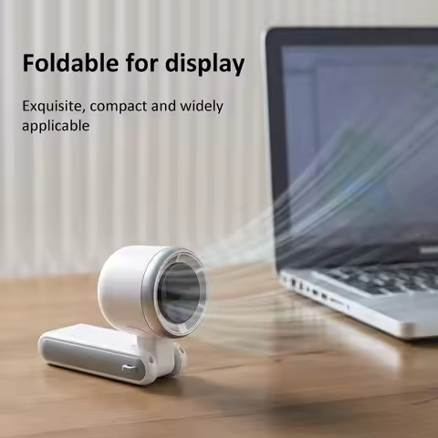 Portable Mini Handheld Fan Multi-functional Foldable Fan USB Rechargeable Mini Turbine Fan Mini Tabl