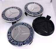 ส่งจากไทย NEW 4 ฝา ฝาครอบดุมล้อ Mercedes Benz เบนซ์ ML S E C GL GLK AMG ฝาครอบล้อ ดุม ดุมรถ ดุมล้อ ด