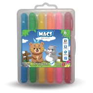 Macs Gel Crayon 6 Colors