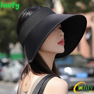 LANFY Empty Top Hat, UV Protection Foldable Sense Sun Hat, Versatile High-Grade UV-proof High-Grade Fashionable Fisherman Hat Summer