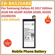High Quality EB-BA520ABE Phone Battery 3.85V 3000mAh For Samsung Galaxy A520 A5 2017 Edition SM-A520