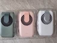 懒人桌面電池充电寶風扇便携usb迷你户外大風力静音降温制電風扇
