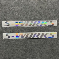 ** Ready Stock ** S-WORKS Lightning Mountain Road Frame Color Change Sticker Sticker Decal Cover log