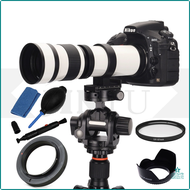 [Op051] JINTU 420-800Mm F/8.3 MF เลนส์ Zoom Telefoto ชุดอุปกรณ์สำหรับนิคคอน D3000 D3100 D3200 D3300 