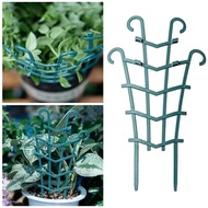 Easy Assembly Plant Support Indoor Plant Stand Stackable Garden Plant Trellis for Indoor and Outdoor Use 2pcs Durable Plastic Climbing Stand for Mini Potted Plants