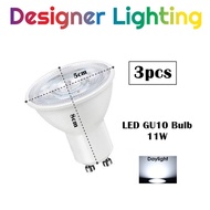 Designer Lighting [3pcs GU10] Led Bulb 11W Spotlight Bulb Effect Light Bulb Eyeball Bulb Daylight Wa