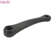 CAUSI Bike Crank Arm, 152mm Hole Distance Aluminum Alloy Bike Left Crank Arm, Durable Left Arm Black