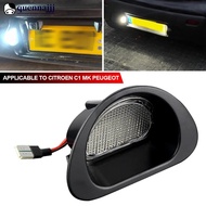 QUENNA Car LED License Plate Light Number Plate Lamp For Peugeot 107 05-14 Canbus For Citroen C1 MK 