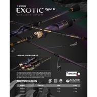 IROLY Exotic type O BAITCASTING 602/662 fishing rod - ultra light fishing rod
