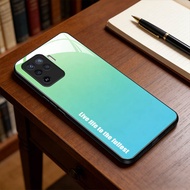 phone case suitable for OPPO A94 Reno5 F F19 Pro Tempered glass back panel with scratch and drop res