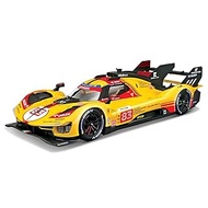 Bburago Ferrari Racing 499P LE Mans HYPERCAR (2024) AF Corse #83-1:18 - Incredibly Detailed Die-Cast