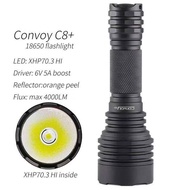 Convoy C8+ XHP70.3 HI 18650 flashlightmax 4000LMhigh brightnessfloody light