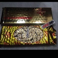 GOLD CHAIN WILWOOD 428H-112L 428 H 428HX112L 428H X 112 L THICK JUPITER MX GLPRO GL PRO JUPITER Z RX