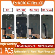 AMOLED LCD For Motorola Moto G7 G7 Power Display XT1955 LCD G7 Plus Touch Screen Digitizer G7 Play L