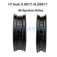 3.5*17 Inch 4.25*17 Inch 3.5X17" 4.25X17" 36 Spokes Holes Motorcycle Wheel Rims Aluminum Alloy