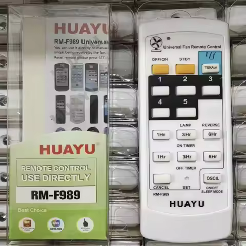 Fan Remote FAN-989V Universal Fan Remote Controller Asia Fan Remote Control Fan Hub On/Off Timer Spe