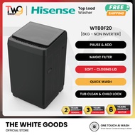 HISENSE 8KG Fully Auto Top Load Washer / Washing Machine WTAR8011G WT80P10 8.0KG 洗衣机 Mesin Basuh