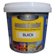 cat besi dan kayu waterbased orchid enamel paint warna solid - white