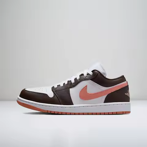 Nike Air Jordan 1 Low Trendy, versatile low-top basketball shoes for women Comfortable, slip-resista
