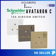 [SG Seller] Schneider Electric Avataron C - 15A Aircon Switch | Goldberg Home