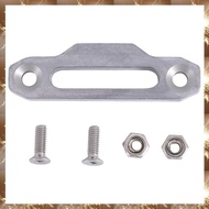 (O I Q B)Alloy Metal Hawse Fairlead Winch Control Mount for RC 4WD D90 1/10 RC Crawler
