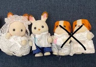 森林家族-結婚公仔