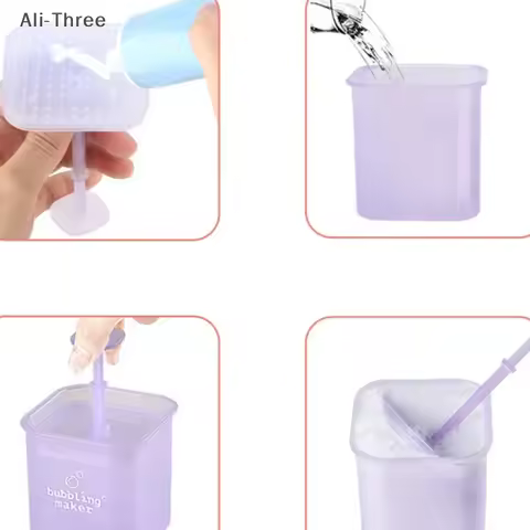 Portable Foaming Clean Tool Face Cleanser Shower Bath Shampoo Foam Maker Bubble Foamer Device
