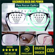 [TERLARIS] Kacamata Baca One Power Readers Autofocus Power Vision Kacamata Baca Plus +0.50 to +2.50 