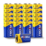 PKCELL 9V Dry Battery (100 Count)– Ultra Long-Lasting 9 Volt Carbon Zinc Battery, 3-Year Shelf Life,