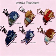 FORSAKEN Acrylic Keychain - 007n7,TwoTime,Chance,Shedletsky,Guest1337,Elliot,Kawaii cartoon game Cha