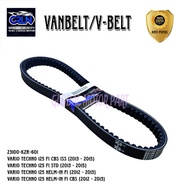 23100KZR601 Vanbelt V Belt Van belt Fanbelt Honda Vario Techno 125 STD CBS Helm IN 23100-KZR-601