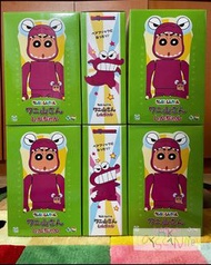 BE@RBRICK 蠟筆小新 鱷魚山先生 100% & 400% BEARBRICK Caryon Shin Chan not 1000%