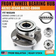 (100% ORIGINAL) NISSAN Grand Livina 1.6 1.8 LATIO Wheel Hub Assy Front Wheel Bearing 40202-EE500 402