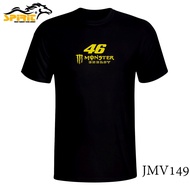 BAJU KAOS MOTO GP VALENTINO ROSI VR 46 MONSTER ENERGY Kaos Batur