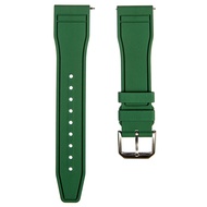 FKM Rubber Watch Band- Compatible with IWC Schaffhausen- 20mm, 22mm Quick-Release Watch Strap