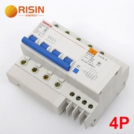 Risin 2P 6A-63A 80A-100A 30mA/100mA/300mA RCBO/RCCB/RCD/ELCB Leakage Circuit Breaker