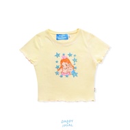 DADDY | IPYAL x Daddy Constelle Crop Top เสื้อครอปท็อปผ้า cotton ทรง baby tee